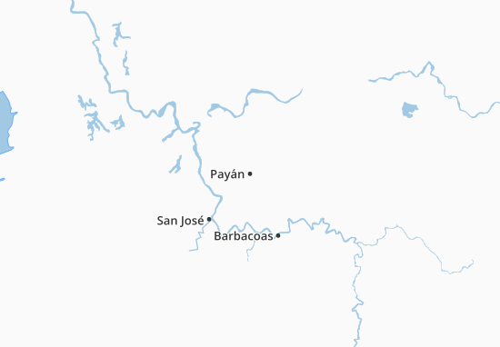 Karte Stadtplan Payán