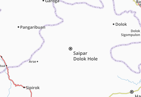 Mapa Saipar Dolok Hole