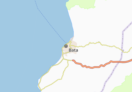 Kaart Plattegrond Bata