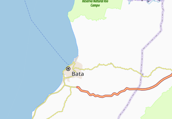 Mapa Bicum