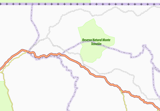 Karte Stadtplan Temelon