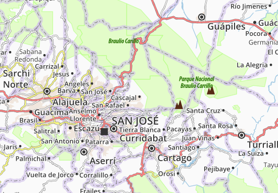 Cascajal Map