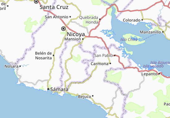 Carte-Plan Angeles de Monte Romo