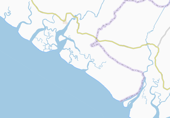 Karte Stadtplan Balansera