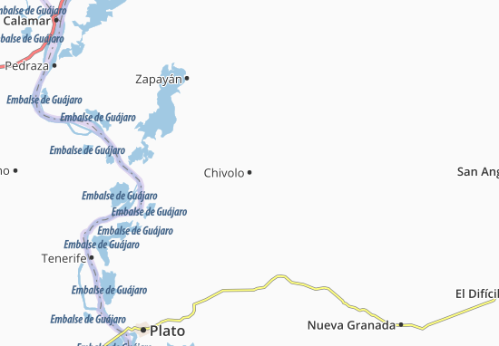 Chivolo Map