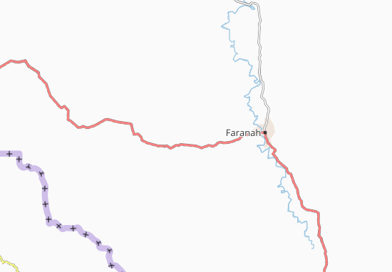 Mapa Dougoulena