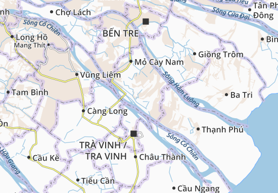 Kaart Plattegrond Ngãi Đăng