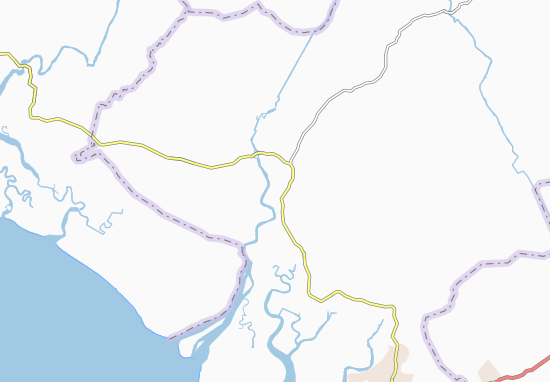Karte Stadtplan Wassou