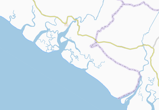 Karte Stadtplan Giape