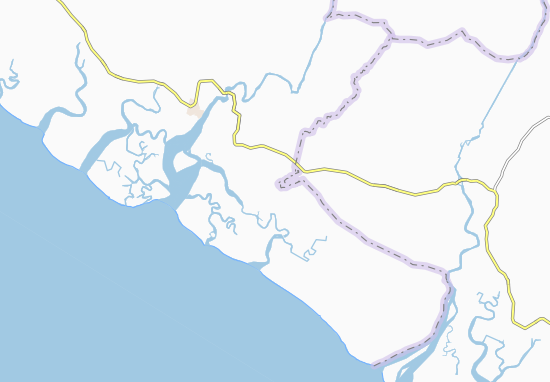 Karte Stadtplan Tofia