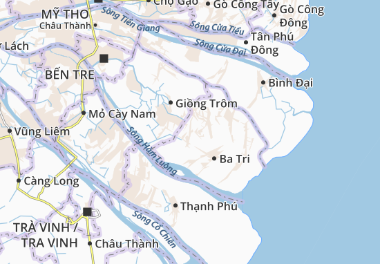 Karte Stadtplan An Phú Trung