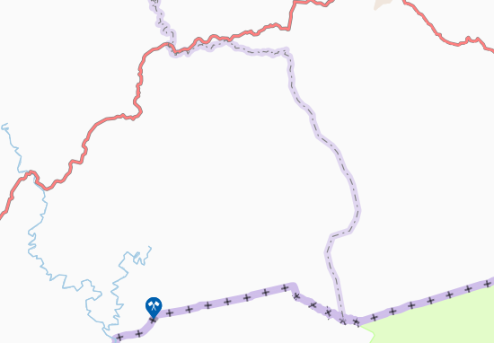 Mapa Daranene