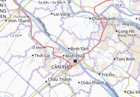 Thành Đông Map