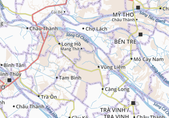 Karte Stadtplan Trung Chánh