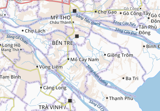 Kaart Plattegrond Hưng Phong