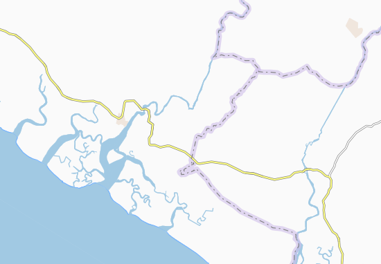 Karte Stadtplan Ganganta