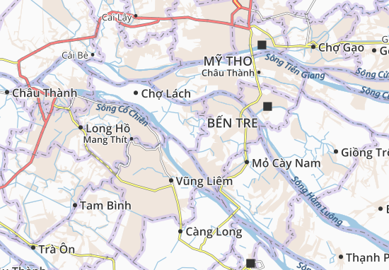 Kaart Plattegrond Hưng Khánh Trung B