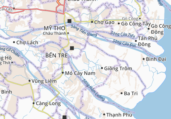 Carte-Plan Lương Phú