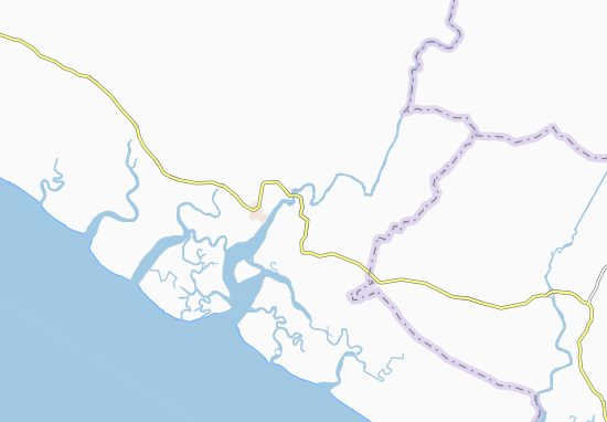 Karte Stadtplan Soumbouyadi