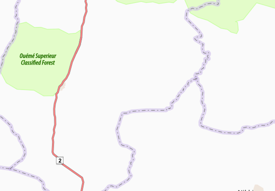 Kaart Plattegrond Bouanri