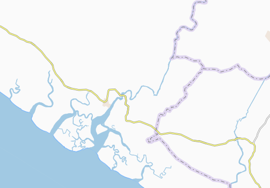 Karte Stadtplan Boba