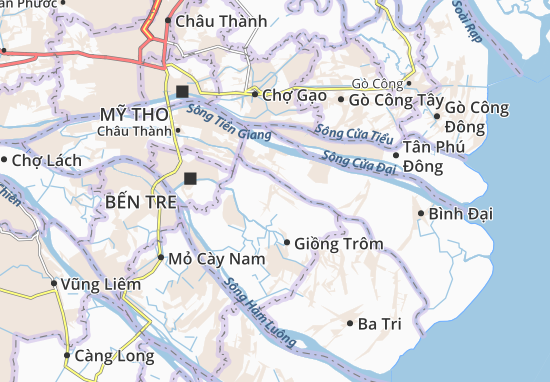 Châu Hòa Map