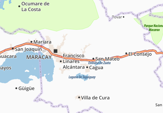 Mapa Turmero