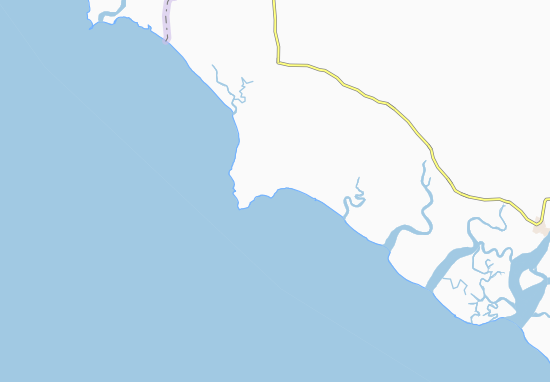 Karte Stadtplan Sobane-Tafori