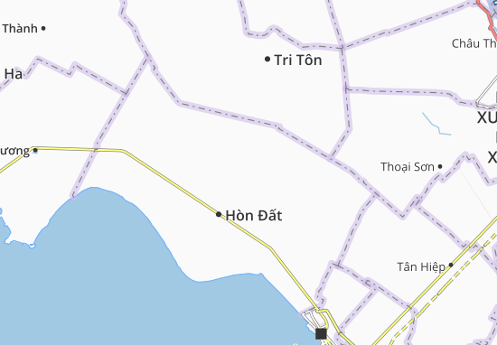 Kaart Plattegrond Nam Thái Sơn
