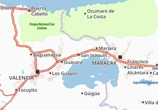 Mapa San Joaquín