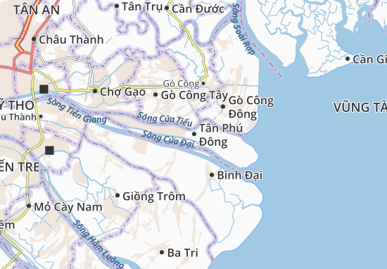 Mapa Tân Phú Đông