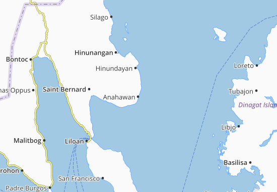 Karte Stadtplan Anahawan