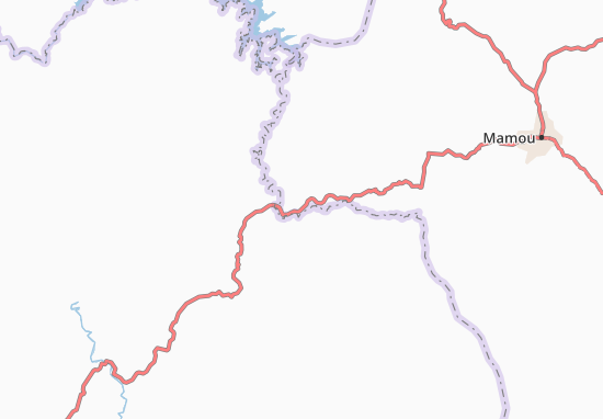 Mapa Ouaka