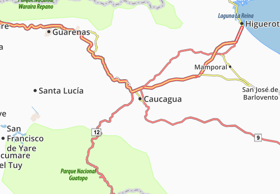 Carte-Plan Caucagua