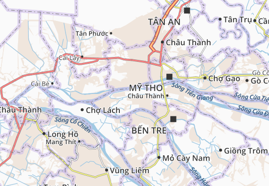 Kaart Plattegrond Phú Túc