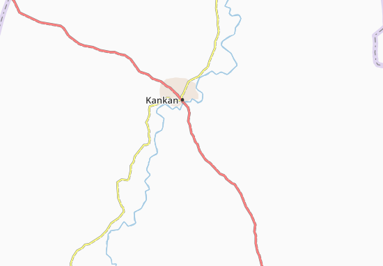 Dabadougou Map