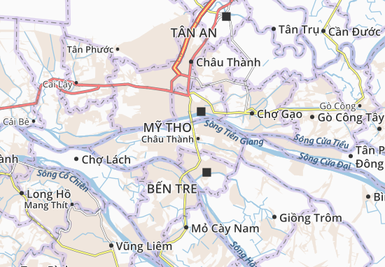 Karte Stadtplan An Khánh