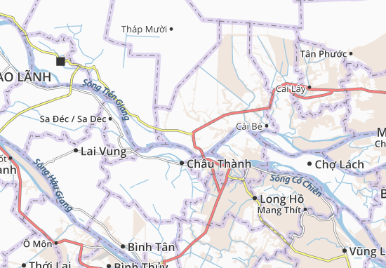 An Thái Trung Map