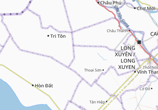 Karte Stadtplan Tây Phú