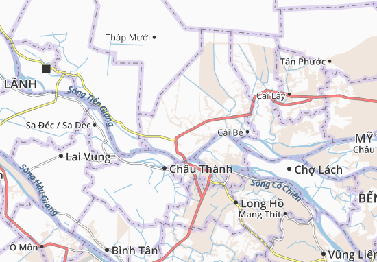 An Thái Đông Map
