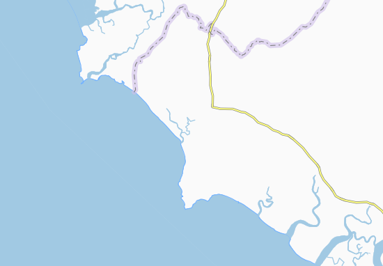 Karte Stadtplan Dikya