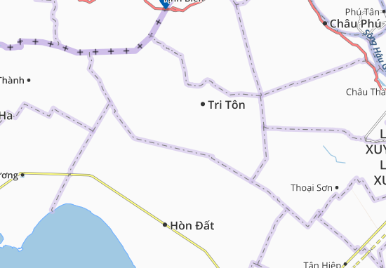 Kaart Plattegrond Ô Lâm