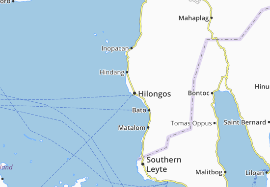 Mapa Hilongos