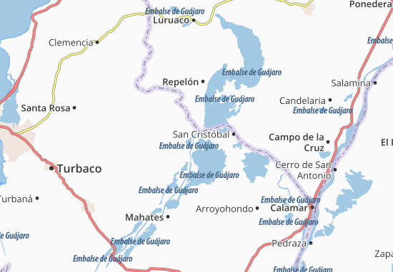 Soplaviento Map