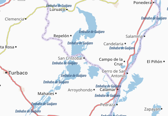 Carte-Plan San Cristóbal