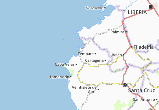 Karte Stadtplan Brasilito