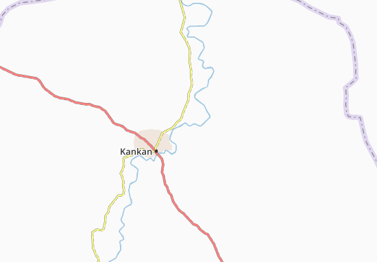 Mapa Koate