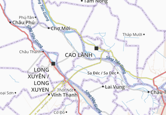 Kaart Plattegrond Mỹ An Hưng A