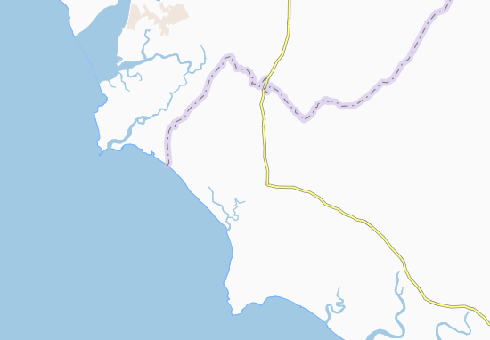 Mapa Kolafoton