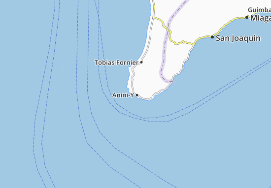 Karte Stadtplan Anini-Y